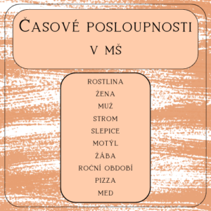 Časové posloupnosti v MŠ