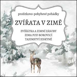Zvířátka v zimě: prožitkovo-pohybové pohádky