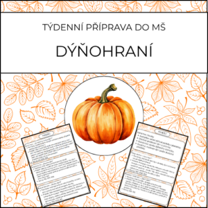 Dýňohraní: týdenní příprava do MŠ