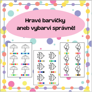 Hravé barvičky aneb vybarvi správně!